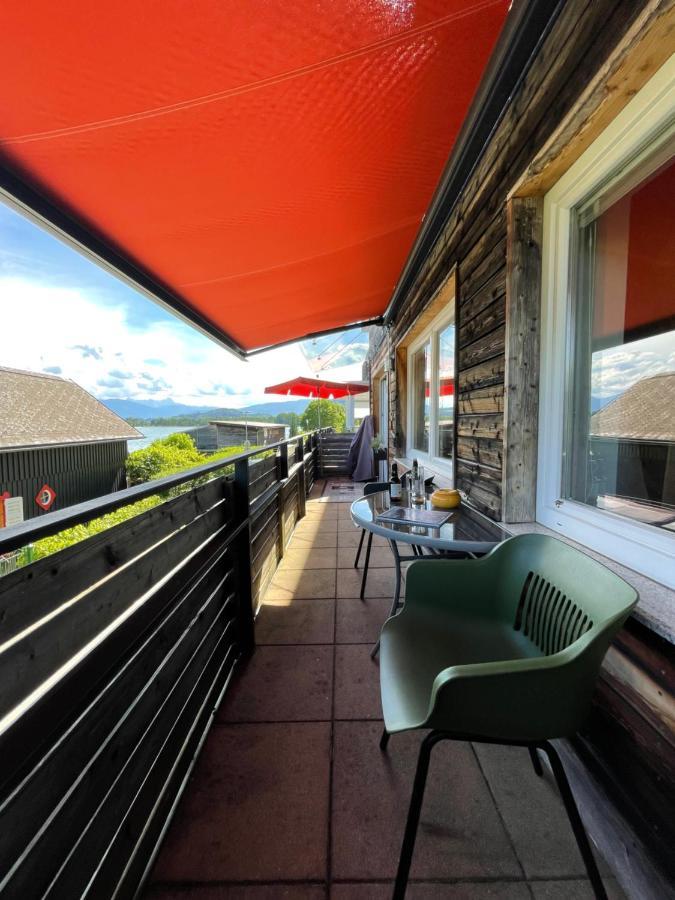 Seewohnung Lucia - Mit Seezugang Annenheim Exterior foto